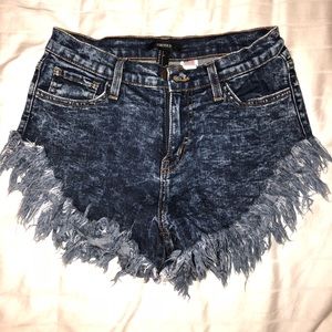 Forever 21 mid waist shorts